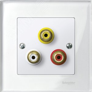 МЕХАНИЗМ АУДИО/ВИДЕО РОЗЕТКИ | MTN4351-0319 | Schneider Electric - фото 2
