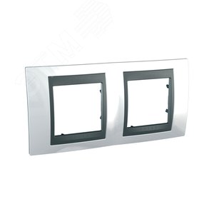 Unica TOP Нордик/Графит Рамка 2-ая | MGU66.004.292 | Schneider Electric - фото 4
