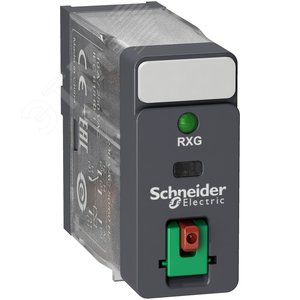 РЕЛЕ ПРОМЕЖУТ.,10А,1С/О,~120В, КН. +LED | RXG12F7 | Schneider Electric 2
