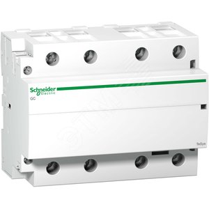 Контактор модульный 4П 4НО 100А 220В 50ГЦ - Schneider Electric
