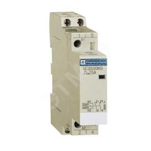 Контактор модульный 2П 2НО 25А 220В 50ГЦ (12шт) - Schneider Electric