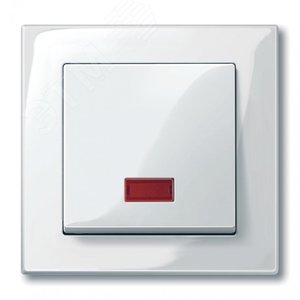 Sys M Клавиша X1 с индикацией, бел - фото 4