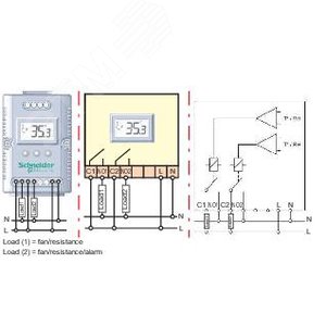 HYGROSTAT %RH REVERSER 250V 5A (NSYCCOHY230VID) 8
