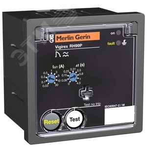 Реле RH99P 220/240В 50/60Гц с автоматическим сбросом - фото 3