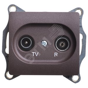 Розетка GLOSSA TV-R оконечная 1DB механизм (GSL000894) - Schneider Electric