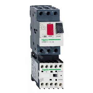 КОМБ.ПУСКАТЕЛЬ.4-6,3А.110B.50/60ГЦ | GV2ME10K1F7 | Schneider Electric - Schneider Electric