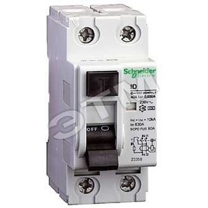 ДИФФ.ВЫКЛ.НАГР ID 2П 40A 500МА - Schneider Electric