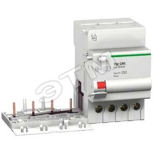 БЛОК Дифф.ЗАЩ. VIGI C60 4п 25A 300мА - Schneider Electric