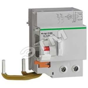 БЛОК ДИФФ ЗАЩ VIGI C60 2П 63A 300МА - Schneider Electric