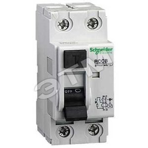 Выключатель дифференциального тока (УЗО) 2п 25А 30мА 6кА RCCB АС - Schneider Electric