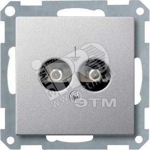Механизм розетки для выравнивания потенциалов алюминий - Schneider Electric