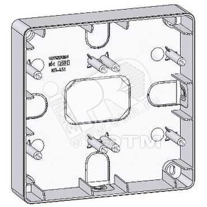 W59 Коробка-переходник открытая 2х2 белая - Schneider Electric