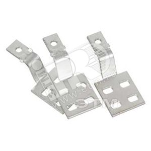 3 ПРЯМОУГОЛЬНЫХ СОЕДИНИТЕЛЯ ШИРИНОЙ 20ММ С БОЛЬШОЙ ПОВЕРХНОСТЬЮ | LA9FG980 | Schneider Electric