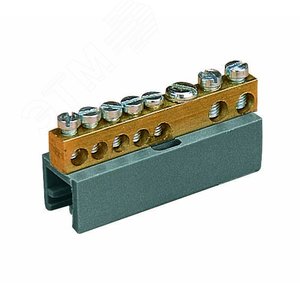 Колодка заземления с основанием 2x16 + 14x6мм.кв (NSYRBLZ216146) - фото 4