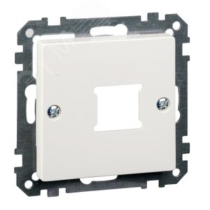 ЦЕНТР.ПЛАТА Д/РОЗ.RJ 11/RJ 45 1ПОСТ БЕЛ | MTN291519 | Schneider Electric - фото 3