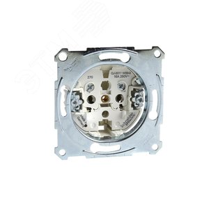 Механизм розетки без заземляющего контакта (MTN2001-0000) 4