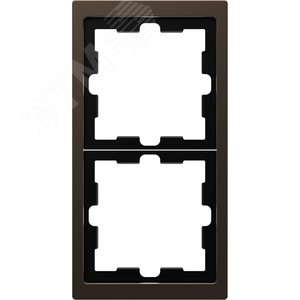 Рамка двухпостовая D-Life мокко SD (MTN4020-6552) - Schneider Electric
