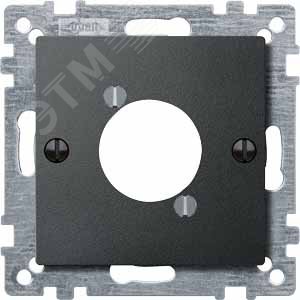 Центральная плата для розетки с разъемом XLR антрацит 5