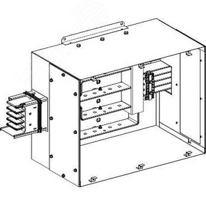 Секция вводная центральная 1000А 3