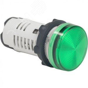 СИГНАЛЬНАЯ ЛАМПА ЗЕЛЕНАЯ 120 В ПЕР.НАПР | XB7EV03GP | Schneider Electric - фото 3