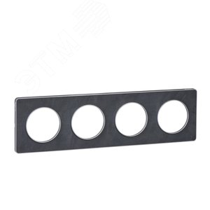 ODACE Рамка 4 поста сланец (S53P808V)