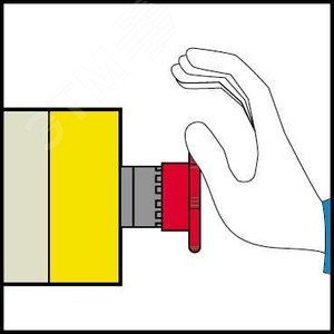 КНОПКА АВАРИЙНОГО ОСТ. 22ММ С ВОЗВ. |XB4BS8445| Schneider Electric 8