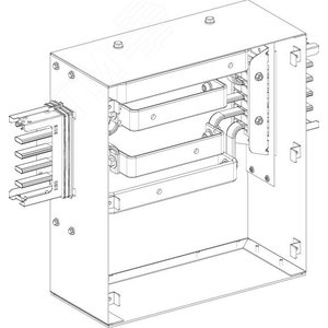 Секция вводная центральная 250А 3