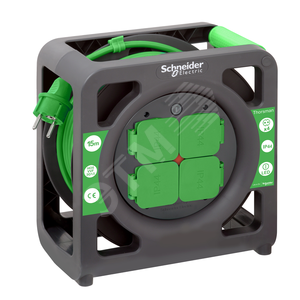 Удлинитель катушечный Thorsman 4 роз 15м 3х1.5 IP44 (IMT33136) - Schneider Electric