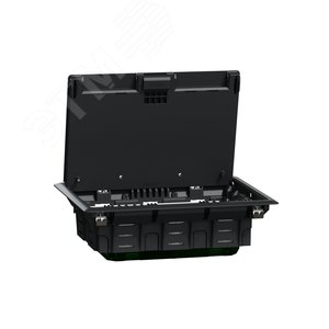 US+ Люк пластиковый размер L на 8х45 8 постов или 16 модулей IP20 (INS52124)