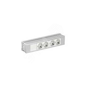 Блок 4 розетки с заземлением 2К+З и разъем WIELAND - Schneider Electric