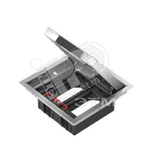 Лючок  напольный нержавеющая сталь 199Х199 на 4 Х 45 (ISM51624) - Schneider Electric