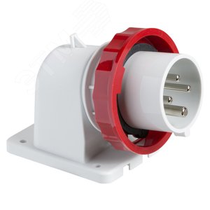 Вилка силовая 16А 3P+N+E IP67 380В скрытая установка 2