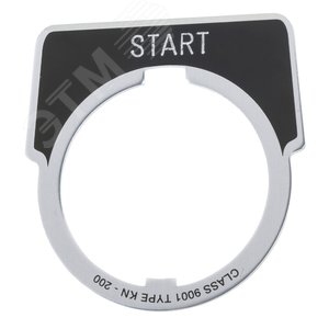 МАРКИР. ПЛАСТИНА START | 9001KN201 | Schneider Electric 2