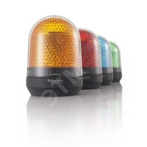 Маяк сигнальный синий с зуммером 24В