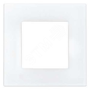 Рамка белая Х1 RAL9003 антибактериальная - Schneider Electric