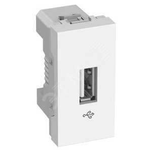 Розетка USB 2.0 белая - Schneider Electric