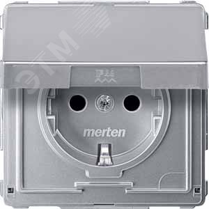 МЕХ. РОЗ.SCHUKO С КРЫШКОЙ С З/Ш,АЛЮМИНИЙ | MTN2310-7260 | Schneider Electric - фото 5