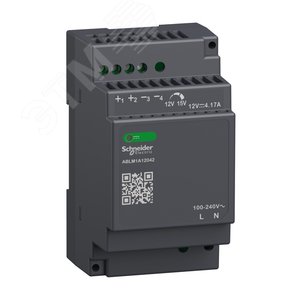 ABL MODICON модульный блок питания 12В, 50Вт (ABLM1A12042) - Schneider Electric