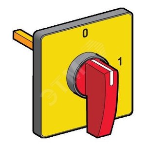 Головка кнопки желтая 60Х60 - Schneider Electric