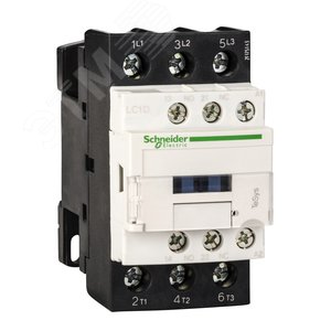 КОНТАКТОР D 3Р,32 A,НО+НЗ,220V 50/60 ГЦ,ЗАЖИМ ПОД ВИНТ, | LC1D32M7 | Schneider Electric 2