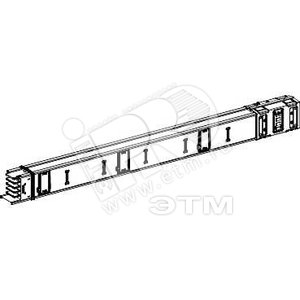 Секция прямая 2М 1000A