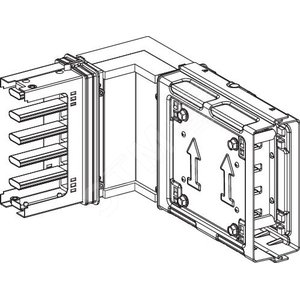 СЕКЦИЯ УГЛОВАЯ ГОРИЗ. 400А | KSA400DLC40 | Schneider Electric - Schneider Electric