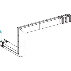 СЕКЦИЯ УГЛОВАЯ НА ЗАКАЗ 400А | KSA400DMBK4A | Schneider Electric