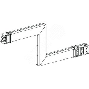 Z-ОБРАЗНАЯ УГЛОВАЯ СЕКЦИЯ НА ЗАКАЗ 630А | KSA630DZE4A | Schneider Electric