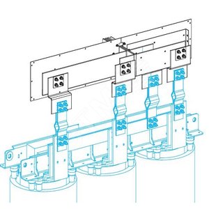 СЕКЦИЯ ПРИСОЕДИНИТЕЛЬНАЯ К ТР-РУ N5 | KTA0800EL45 | Schneider Electric
