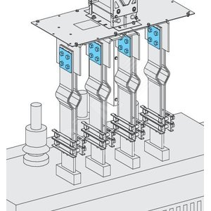 16 БОЛТОВ М12Х80 С ГАЙК., ШАЙБ. И ПЛАСТ. | KTB0000YB4 | Schneider Electric