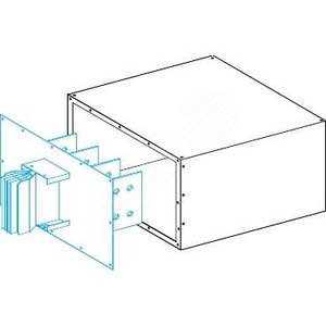 КАБЕЛЬНЫЙ КОРОБ ДЛЯ ПРИСОЕД. СЕКЦИИ Y230 | KTB0230BC01 | Schneider Electric - Schneider Electric