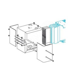 Крышка торцевая - Schneider Electric