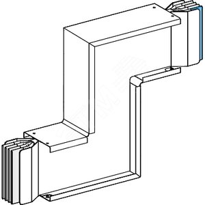 Z-ОБРАЗНАЯ СЕКЦИЯ УГЛОВАЯ НА РЕБРО N2, 3L+N+PE, Cu, 3200А | KTC3200ZC42 | Schneider Electric
