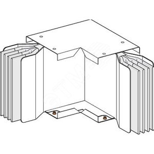 СЕКЦИЯ УГЛОВАЯ ГОРИЗОНТАЛЬНАЯ N2 | KTC5000LP3A2 | Schneider Electric - Schneider Electric